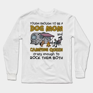 Dogs And Camping Long Sleeve T-Shirt